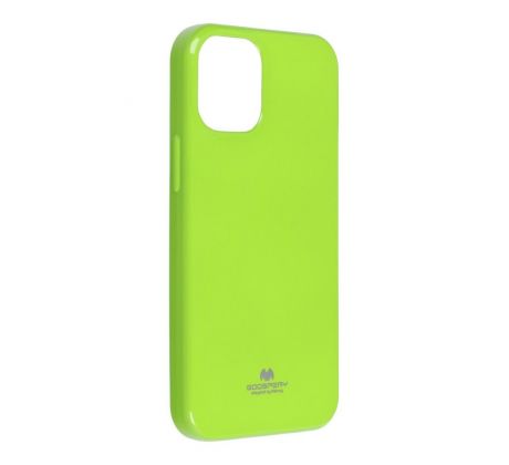Jelly Case Mercury  iPhone 12 mini žltý limetkový