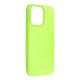 Jelly Case Mercury  iPhone 13 Pro žltý limetkový