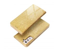 Forcell SHINING Book   Samsung Galaxy S21 Ultra  zlatý