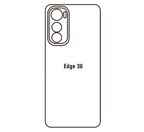 Hydrogel - matná zadná ochranná fólia - Motorola Edge 30