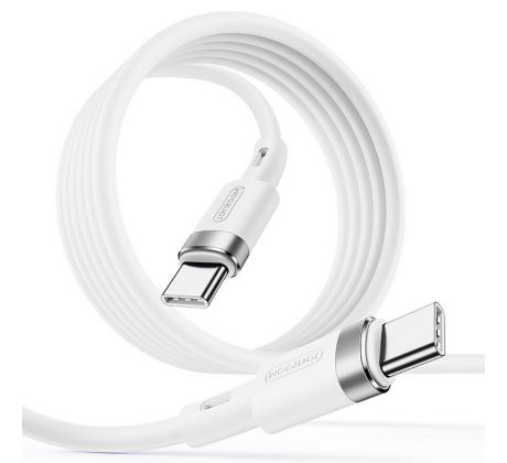 KÁBEL JOYROOM S-1230N9 TYPE-C TO TYPE-C CABLE PD60W/3A 120CM WHITE