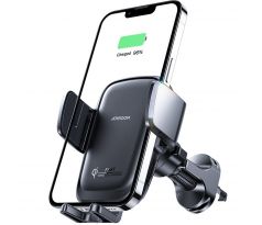 DRŽIAK DO AUTA S BEZDRÔTOVÝM NABÍJANÍM JOYROOM JR-ZS243 VENT CAR MOUNT WIRELESS CHARGER 15W BLACK