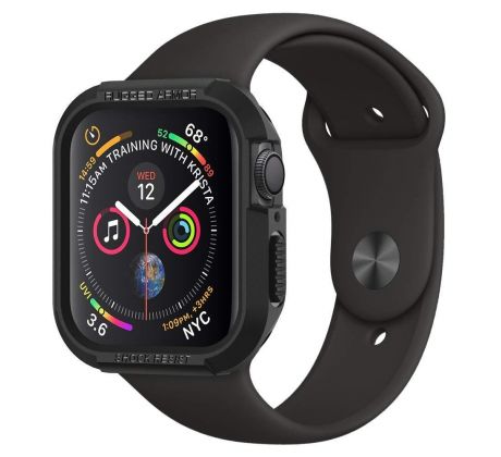 KRYT SPIGEN RUGGED ARMOR APPLE WATCH 4 / 5 / 6 / 7 / 8 / 9 / SE (44 / 45 MM) BLACK