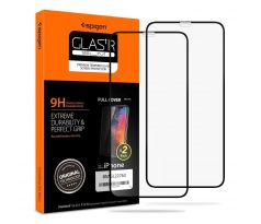 OCHRANNÉ TVRDENÉ SKLO SPIGEN GLASS FC 2-PACK iPhone 11 Pro/X/Xs