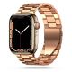 REMIENOK TECH-PROTECT STAINLESS APPLE WATCH APPLE WATCH 4 / 5 / 6 / 7 / 8 / 9 / SE / ULTRA 1 / 2 (42 / 44 / 45 / 49 MM) ROSE GOLD