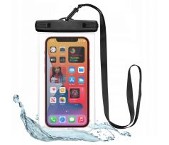 TECH-PROTECT UNIVERSAL WATERPROOF CASE BLACK/CLEAR
