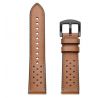 REMIENOK TECH-PROTECT LEATHER SAMSUNG GALAXY WATCH 4 / 5 / 5 PRO / 6 BROWN