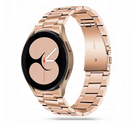 REMIENOK TECH-PROTECT STAINLESS SAMSUNG GALAXY WATCH 4 / 5 / 5 PRO / 6 BLUSH GOLD