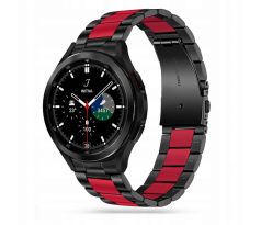 REMIENOK TECH-PROTECT STAINLESS SAMSUNG GALAXY WATCH 4 / 5 / 5 PRO / 6 BLACK/RED