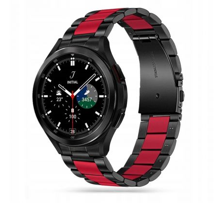 REMIENOK TECH-PROTECT STAINLESS SAMSUNG GALAXY WATCH 4 / 5 / 5 PRO / 6 BLACK/RED