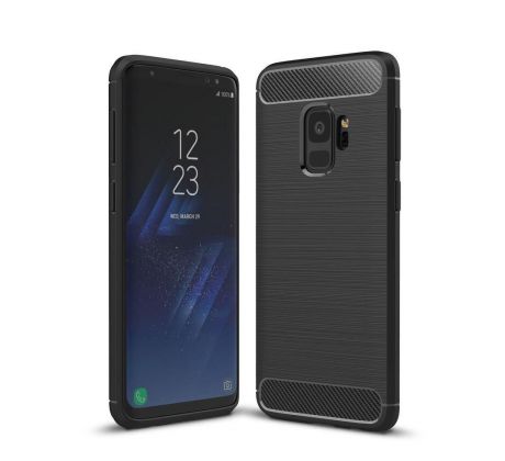 Forcell CARBON Case  Samsung Galaxy S9 Plus čierny
