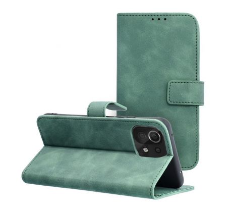 Forcell TENDER Book Case  Xiaomi Redmi Note 10 Pro / Redmi Note 10 Pro Max zelený