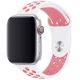 Remienok pre Apple Watch (38/40/41mm) Sport, white-pink (veľkosť S)