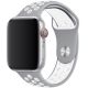 Remienok pre Apple Watch (42/44/45mm) Sport, grey-white (veľkosť S)