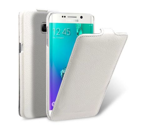 Samsung Galaxy S6 - vyklapací kryt biely