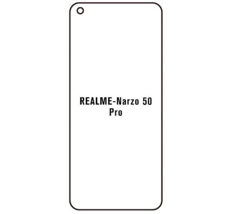 Hydrogel - matná ochranná fólia - Realme Narzo 50 Pro 5G