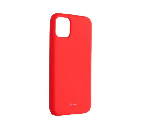 Roar Colorful Jelly Case -  iPhone 11  oranžovoružový