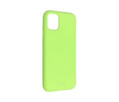 Roar Colorful Jelly Case -  iPhone 11 žltý limetkový