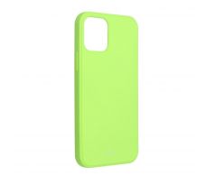 Roar Colorful Jelly Case -  iPhone 12 / 12 Pro žltý limetkový