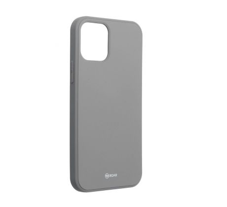 Roar Colorful Jelly Case -  iPhone 12 / 12 Pro šedý