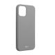 Roar Colorful Jelly Case -  iPhone 12 / 12 Pro šedý