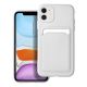 Forcell CARD Case  iPhone 11 biely