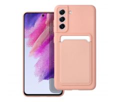 Forcell CARD Case  Samsung Galaxy S21 FE 5G ružový