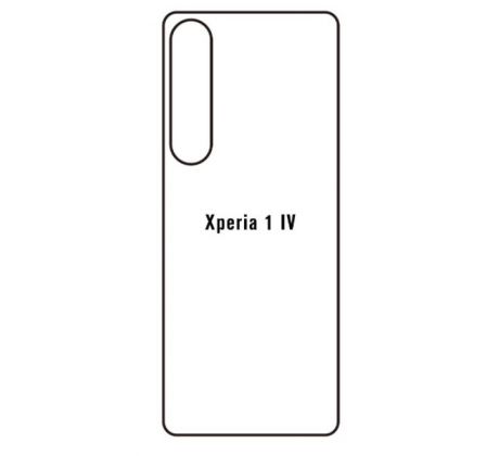 Hydrogel - matná zadná ochranná fólia - Sony Xperia 1 IV