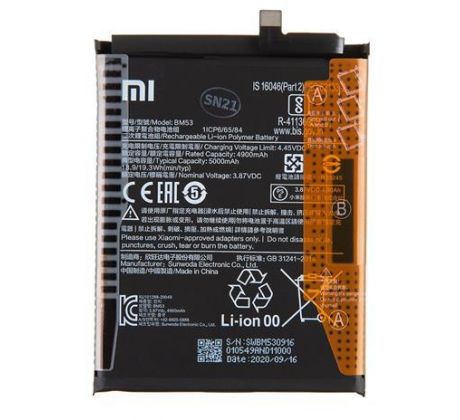 Batéria BM53 pre Xiaomi Mi 10T / 10T Pro 5000mAh