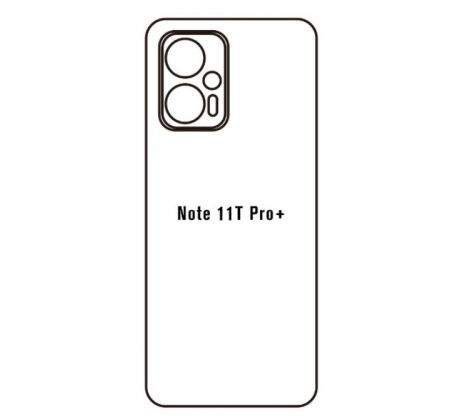 Hydrogel - matná zadná ochranná fólia - Xiaomi Redmi Note 11T Pro+