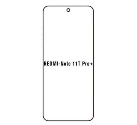 Hydrogel - Privacy Anti-Spy ochranná fólia - Xiaomi Redmi Note 11T Pro+