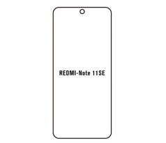 Hydrogel - matná zadná ochranná fólia - Xiaomi Redmi Note 11SE