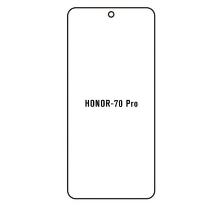 Hydrogel - matná ochranná fólia - Huawei Honor 70 Pro
