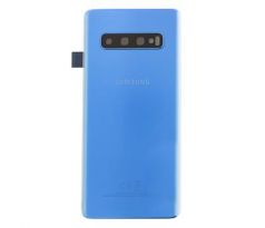 Samsung Galaxy S10 - Zadný kryt so sklíčkom zadnej kamery - modrý (náhradný diel)