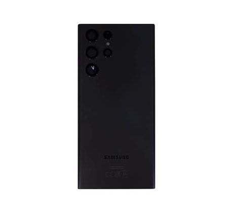 Samsung Galaxy S22 Ultra - Zadný náhradný kryt baterie - Black (náhradný diel)