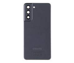 Samsung Galaxy S21 FE 5G - zadný kryt bez sklíčka kamery - Grey  (náhradný diel)