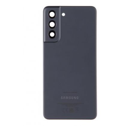 Samsung Galaxy S21 FE 5G - zadný kryt bez sklíčka kamery - Grey  (náhradný diel)