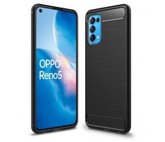 Forcell CARBON Case  OPPO Reno 6 čierny