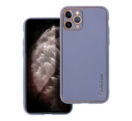 Forcell LEATHER Case  iPhone 11 Pro modrý