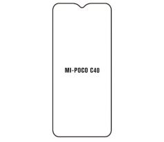 Hydrogel - matná ochranná fólia - Xiaomi Poco C40