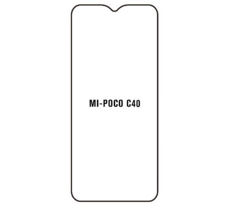 Hydrogel - Privacy Anti-Spy ochranná fólia - Xiaomi Poco C40