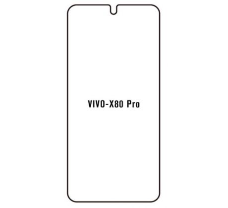 Hydrogel - matná ochranná fólia - Vivo X80 Pro