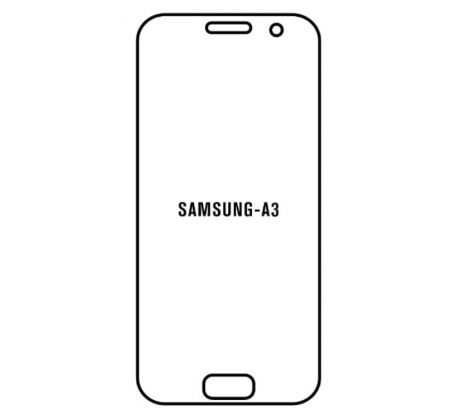 Hydrogel - ochranná fólia - Samsung Galaxy A3 2017