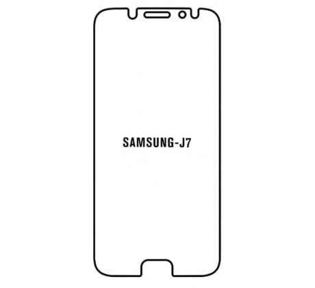 Hydrogel - Privacy Anti-Spy ochranná fólia - Samsung Galaxy J7 2017