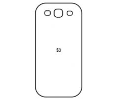 Hydrogel - matná zadná ochranná fólia - Samsung Galaxy S3