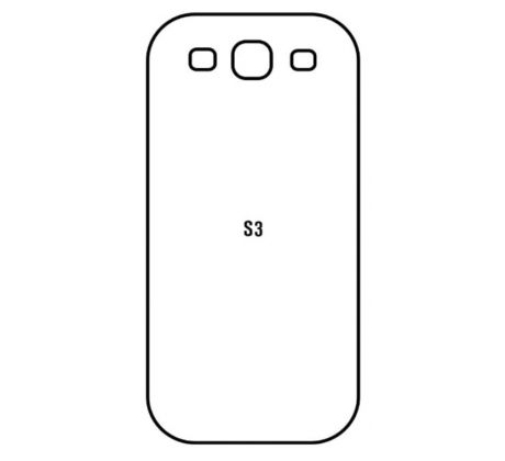 Hydrogel - matná zadná ochranná fólia - Samsung Galaxy S3