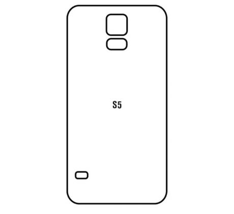 Hydrogel - matná zadná ochranná fólia - Samsung Galaxy S5