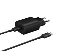 EP-TA800EBE 25W + Samsung USB-C kábel cestovná nabíjačka Black