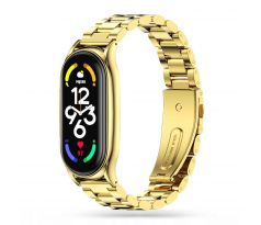 REMIENOK TECH-PROTECT STAINLESS XIAOMI MI SMART BAND 7 GOLD