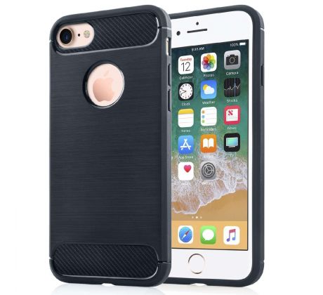 Forcell CARBON Case  iPhone 7 / 8 čierny